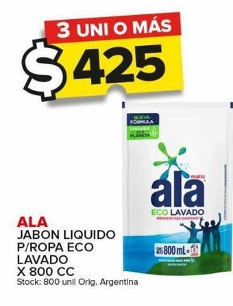 Carrefour Maxi Jabón líquido ala x 800cc oferta