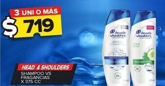 Carrefour Maxi Shampoo head & shoulders x 375cc oferta