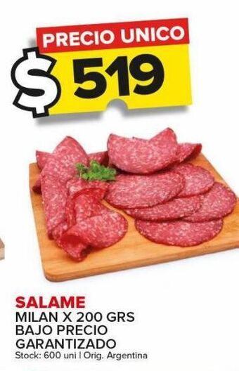 Carrefour Maxi Salame milan x 200g oferta