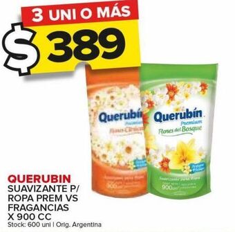 Carrefour Maxi Suavizante querubin x 900cc oferta