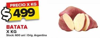 Carrefour Maxi Batata x kg oferta