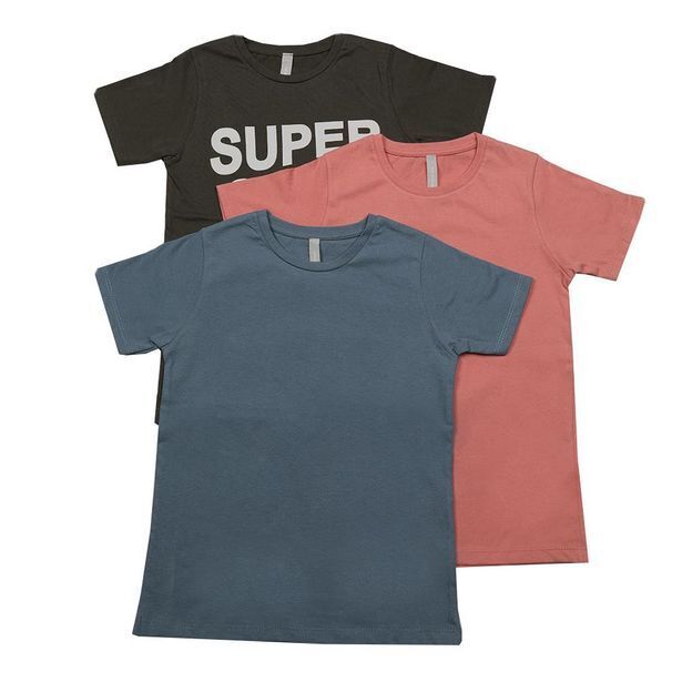 Coto Remera niño/a manga corta lisa azul talle 6 oferta