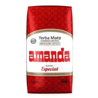 Coto Yerba mate amanda con palo especial paquete 500 gr oferta