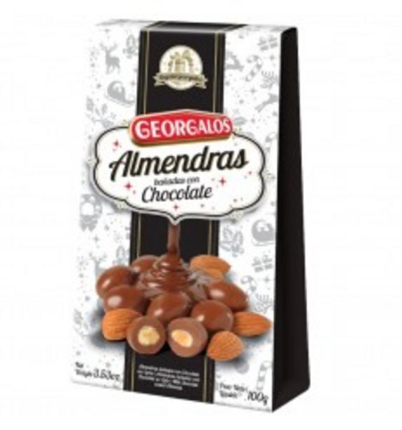 Parodi Est almendras c/chocolate georgalos 100gr x 4 un. oferta