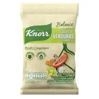 Coto Saborizador knorr verduras bajo en sodio sobre 18 gr oferta