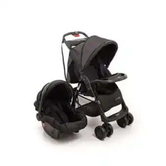 Frávega Cochecito travel system love 1236 negro con huevito oferta