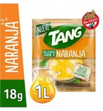 Parodi Jugo en polvo tang naranja 15gr x 20 un. oferta