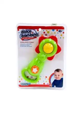 El Mundo del Juguete Dolce bambino sonajero funny llavero verde oferta