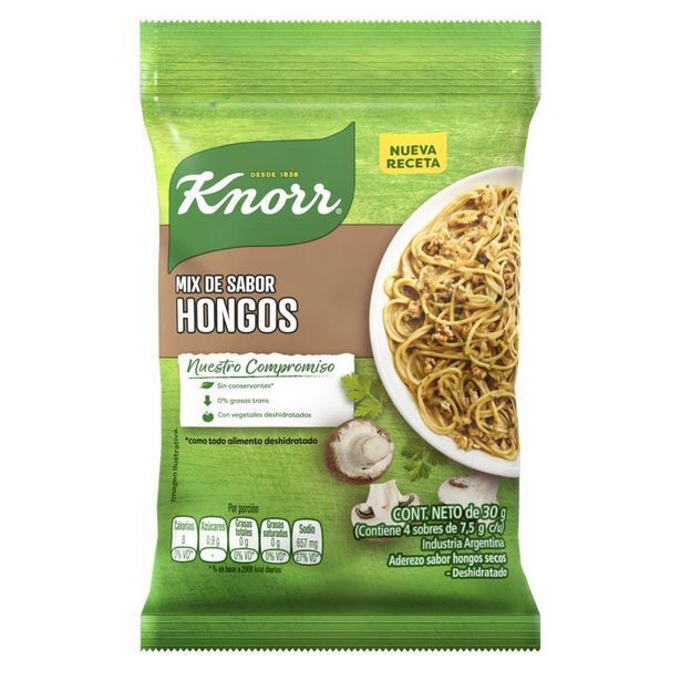 Coto Saborizador mix de hongos knorr 30 grm oferta