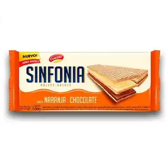 El Nene Oblea sinfonia gaona naranja choc. x100gr oferta