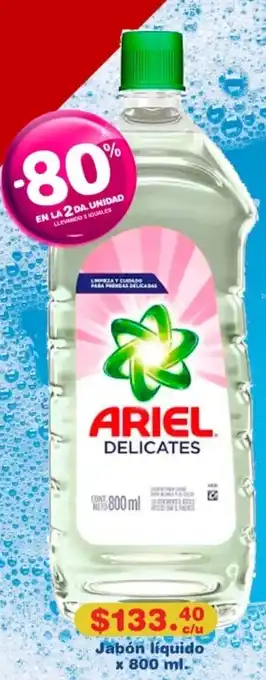 Farmar Ariel Jabón liquido x 800ml oferta