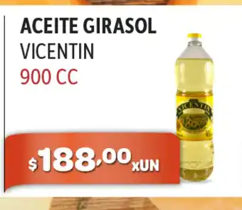 El Milagro Mayorista Vicentin Aceite Girasol 900 cc oferta