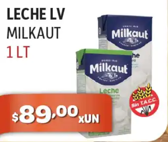El Milagro Mayorista Milkaut Leche LV 1lt oferta