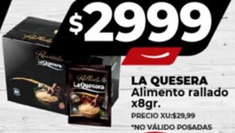 Supermayorista Vital LA QUESERA Alimento rallado x8gr. oferta