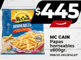 Supermayorista Vital MC CAIN Papas horneables x600gr. oferta