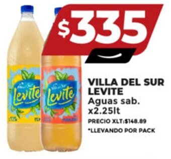 Supermayorista Vital VILLA DEL SUR LEVITE Aguas sab. x2.25lt oferta