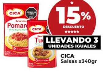 Supermayorista Vital CICA Salsas x340gr oferta