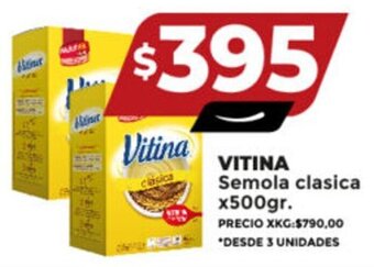 Supermayorista Vital VITINA Semola clasica x500gr. oferta