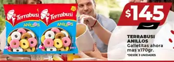 Supermayorista Vital Galletitas ahora T mas x170gr. ERRABUSI ANILLOS oferta