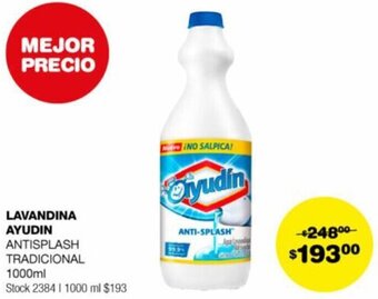 Atomo Conviene LAVANDINA AYUDIN ANTISPLASH TRADICIONAL 1000ml oferta
