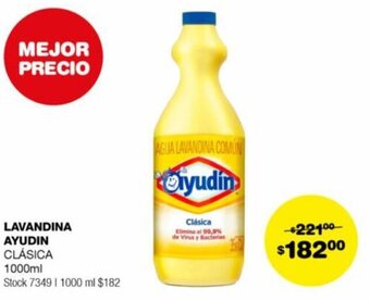 Atomo Conviene LAVANDINA AYUDIN CLÁSICA 1000ml oferta