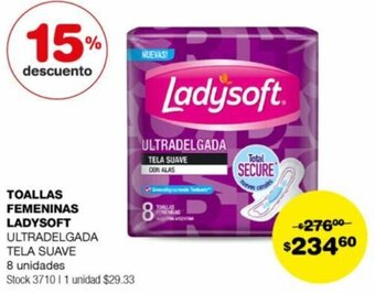Atomo Conviene TOALLAS FEMENINAS LADYSOFT 8 unidades oferta