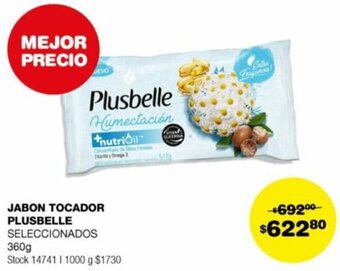 Atomo Conviene JABON TOCADOR PLUSBELLE SELECCIONADOS 360g oferta