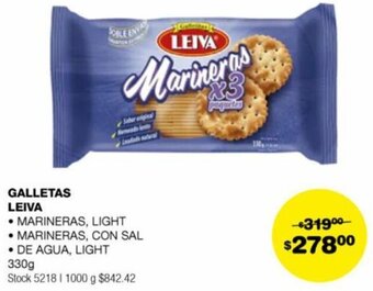 Atomo Conviene GALLETAS LEIVA 330g oferta