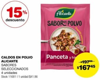 Atomo Conviene CALDOS EN POLVO ALICANTE 4 unidades oferta