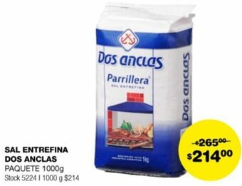 Atomo Conviene SAL ENTREFINA DOS ANCLAS PAQUETE 1000g oferta