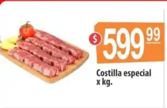 Autoservicio Capo Costilaa especial x kg oferta