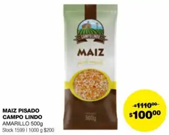 Atomo Conviene MAIZ PISADO CAMPO LINDO AMARILLO 500g oferta