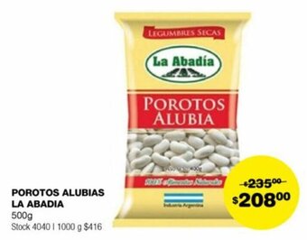 Atomo Conviene POROTOS ALUBIAS LA ABADIA 500G oferta