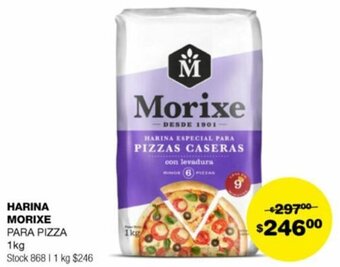 Atomo Conviene HARINA MORIXE PARA PIZZA 1KG oferta