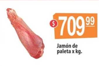 Autoservicio Capo Jamón de paleta x kg oferta