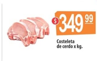 Autoservicio Capo Costeleta de Cerdo x kg oferta