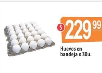 Autoservicio Capo Huevos en bandeja x 30u oferta
