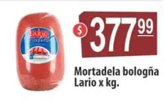 Autoservicio Capo Lario Mortadela bologña Lario x kg oferta