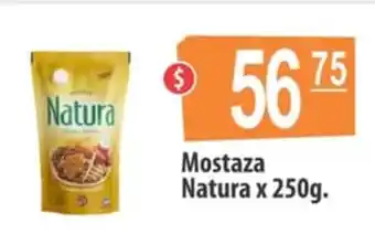 Autoservicio Capo Natura Mostaza x 250g oferta