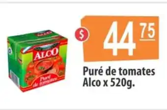 Autoservicio Capo Alco Puré de tomates x 520g oferta