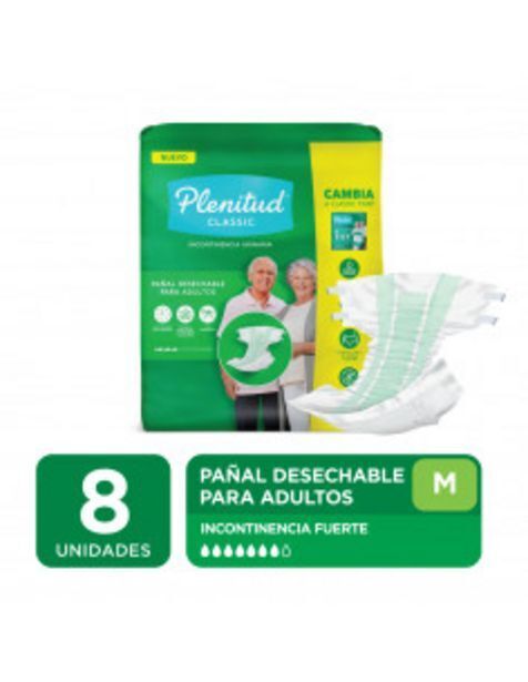 Farmacias Líder Plenitud classic mediano 8 pañales oferta