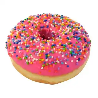 Coto Donas bañadas con granas rosas dulce de leche congeladas coto x 1u. oferta