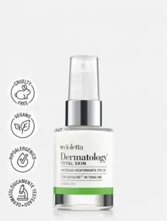 Violetta Fabiani Crema de día antiedad reafirmante fps 30 dermatology total skin oferta