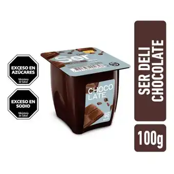 Supermercados Comodin Postre ser chocolate 100gr oferta