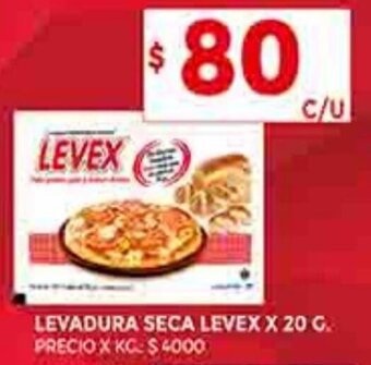 Supermercados DIA LEVADURA SECA LEVEX X 20 G. oferta