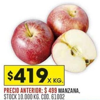 Coto MANZANA oferta