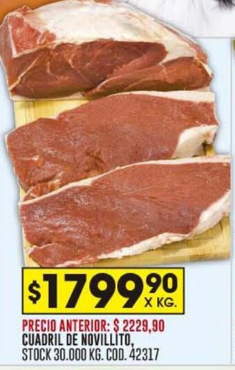 Coto CUADRIL DE NOVILLITO oferta