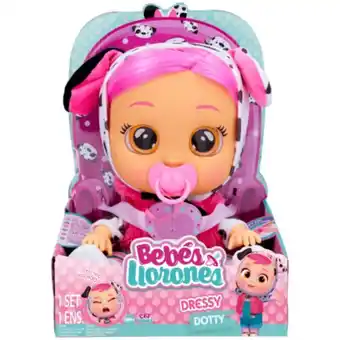 Jugueteria Pluto's Muñeca dotty cry babies dressy.. oferta