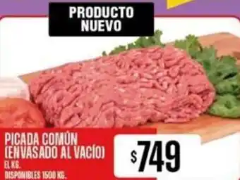 Supermercados Vea PICADA COMON ENVASADO AL VACIO oferta