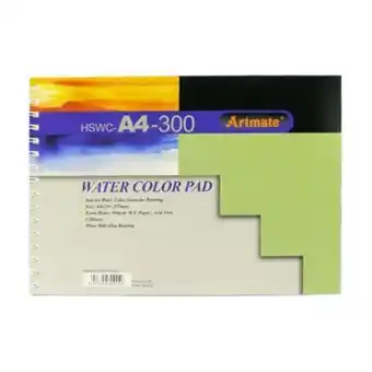 Artistica Rubens Block artmate p/acuarela a4 12 hojas 300grs oferta